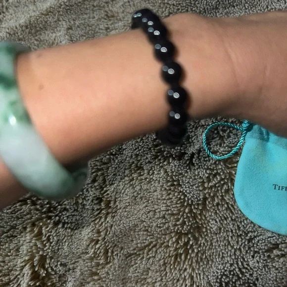 Tiffany & Co. Black onyx Bead Bracelet